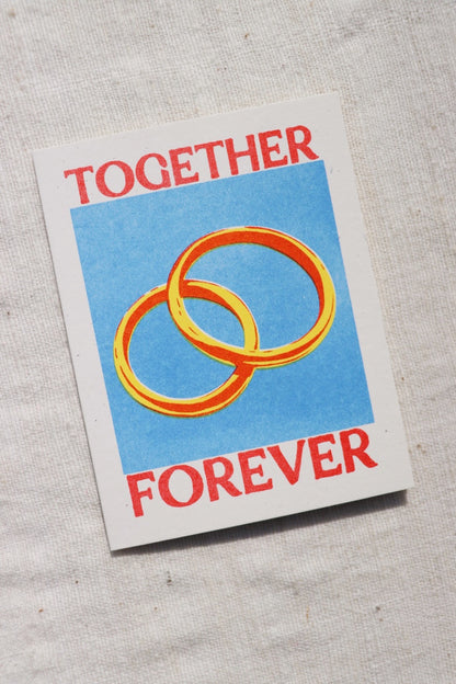 Together Forever Rings Card