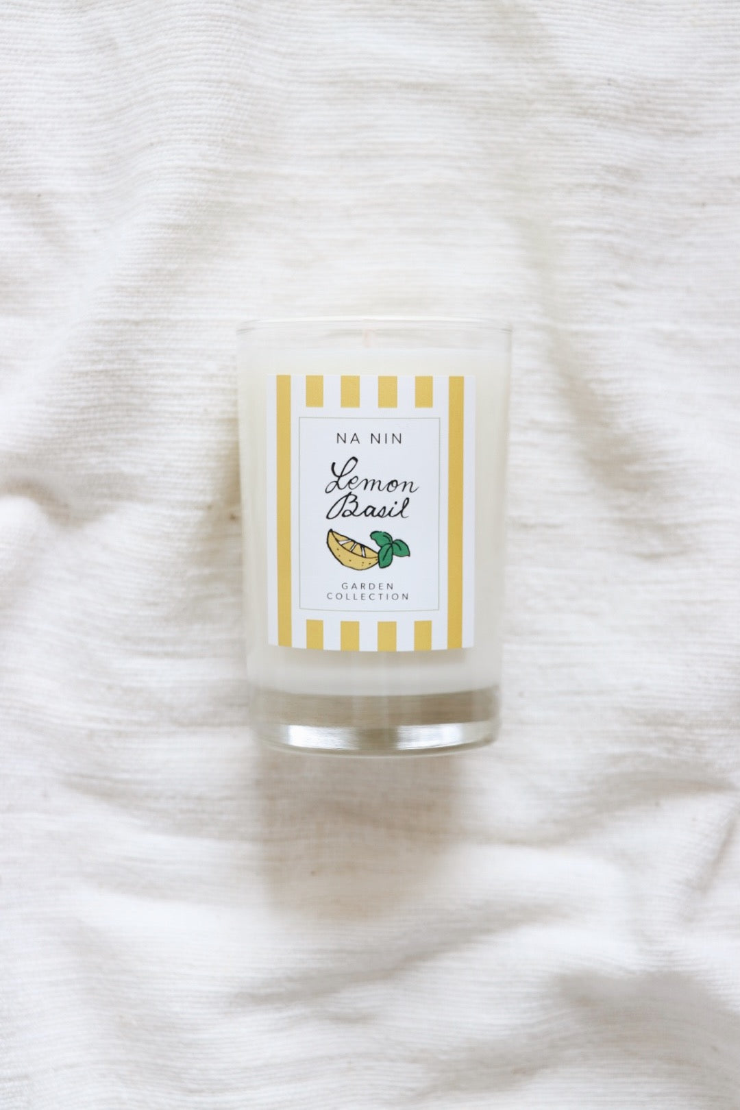 Lemon Basil Votive Candle