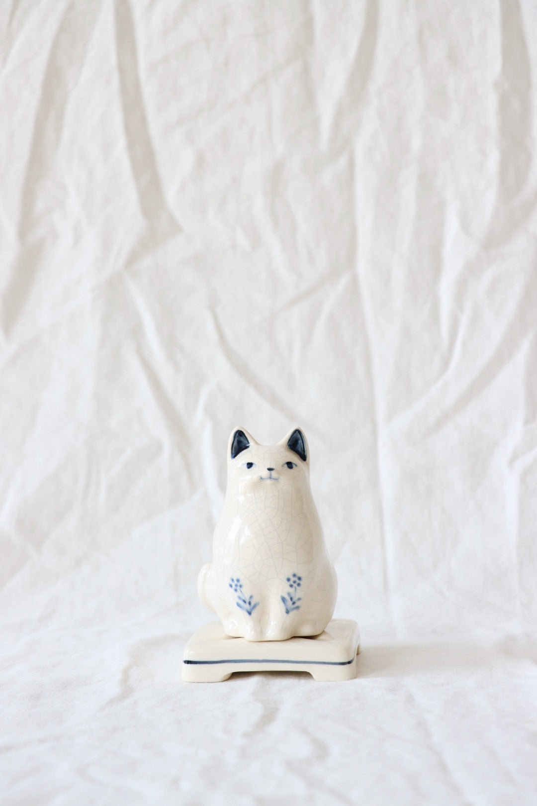 Ceramic Incense Burner, Cat