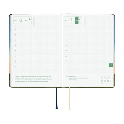 Hobonichi Techo 2027 HON A5 Hiroko Kubota: String Telephone Until the Moon is Full