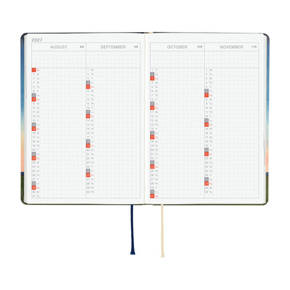 Hobonichi Techo 2027 HON A5 Hiroko Kubota: String Telephone Until the Moon is Full