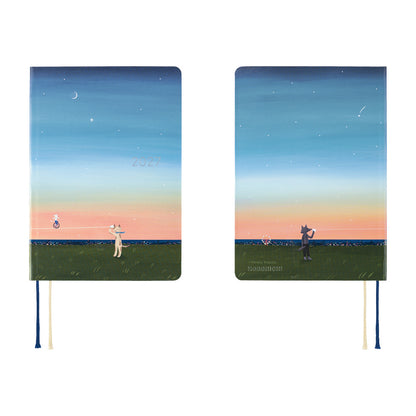 Hobonichi Techo 2027 HON A5 Hiroko Kubota: String Telephone Until the Moon is Full