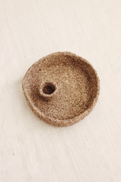 Ceramic Plate Candle Holder