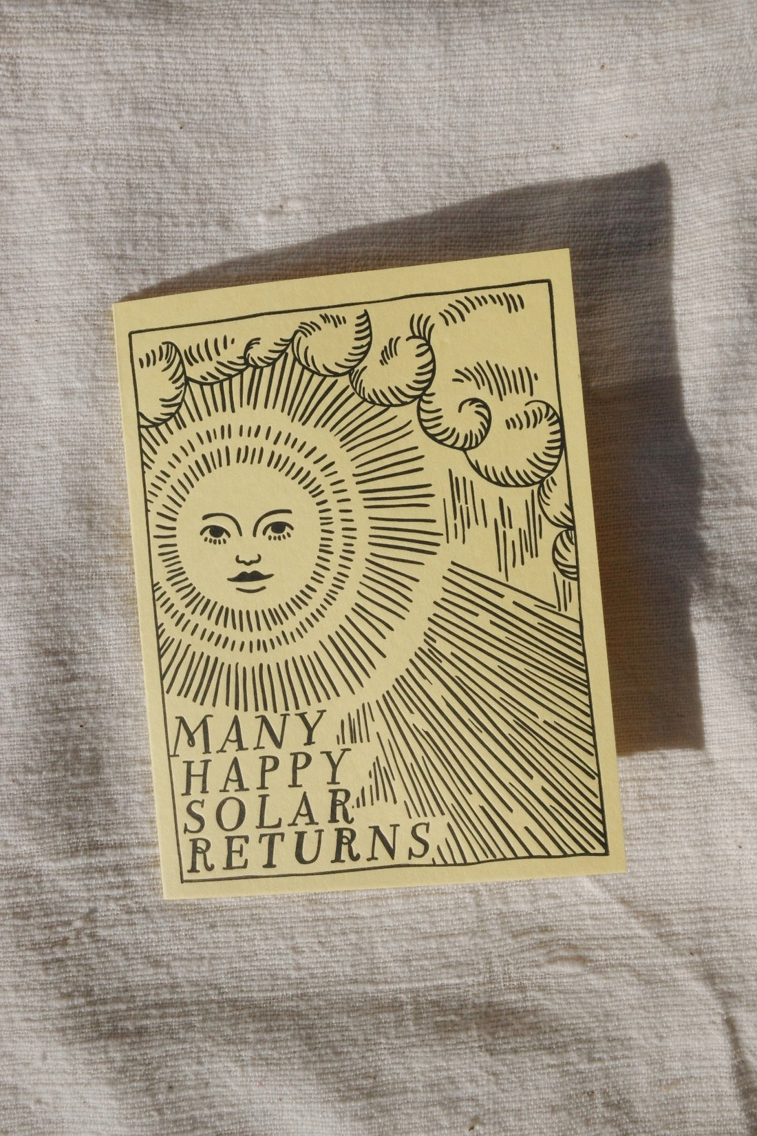 Birthday Solar Return Card
