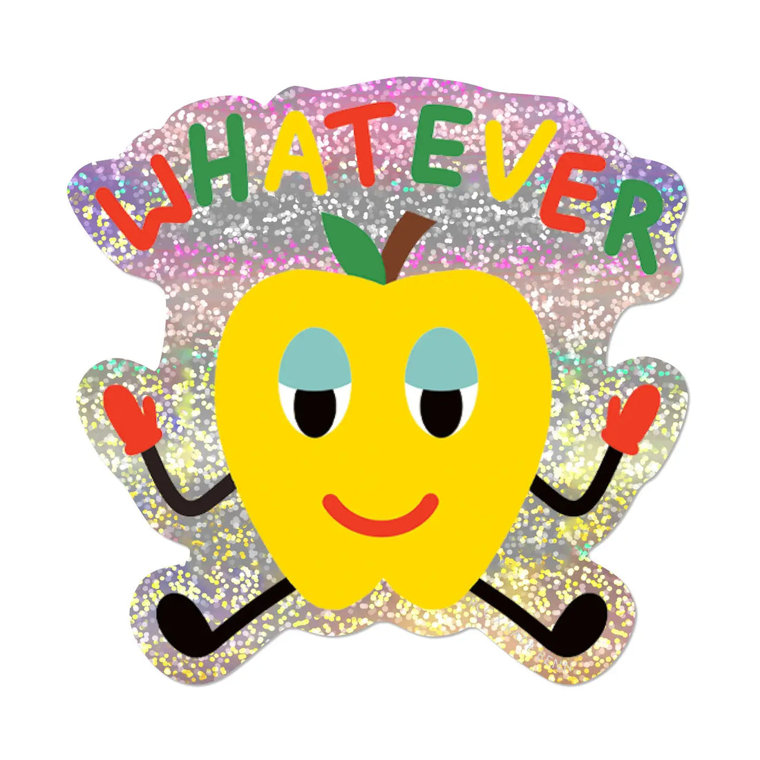 Whatever Apple Sticker