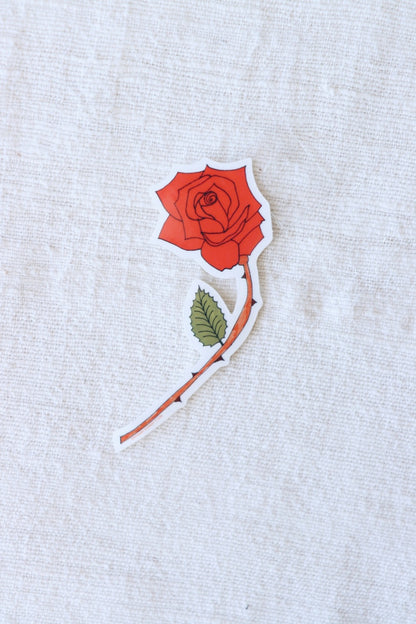 Roses Are Red Sticker