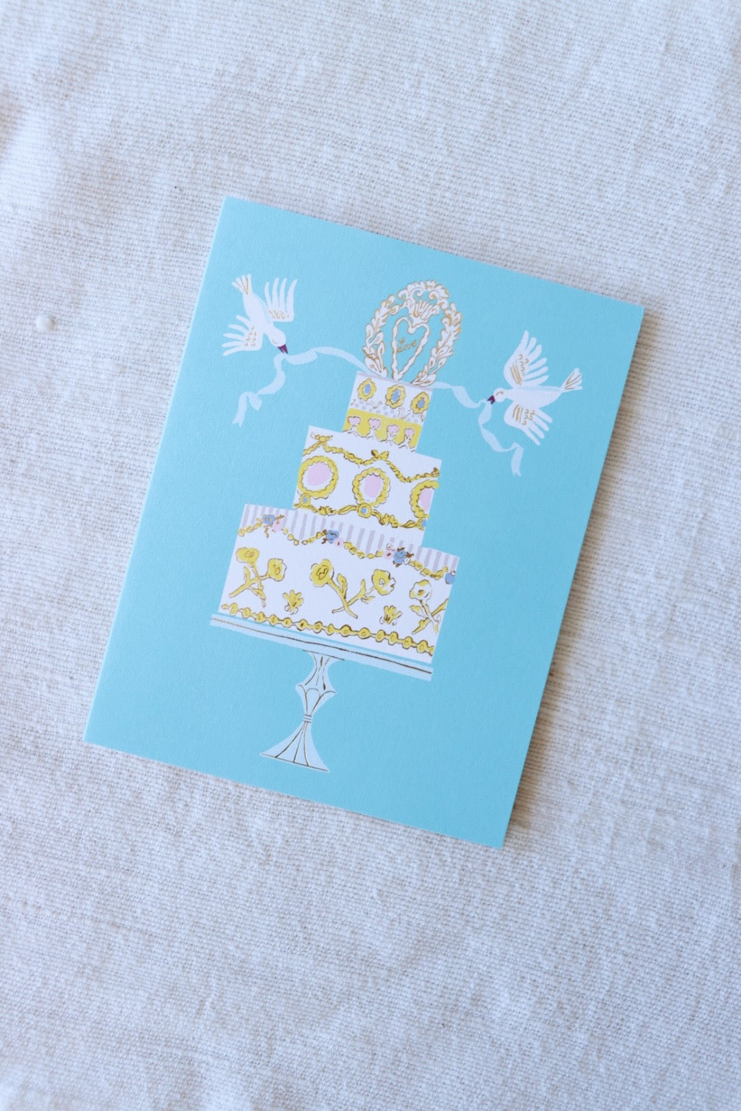 Love Cake Wedding Card