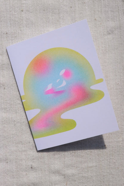 Melting Face Card