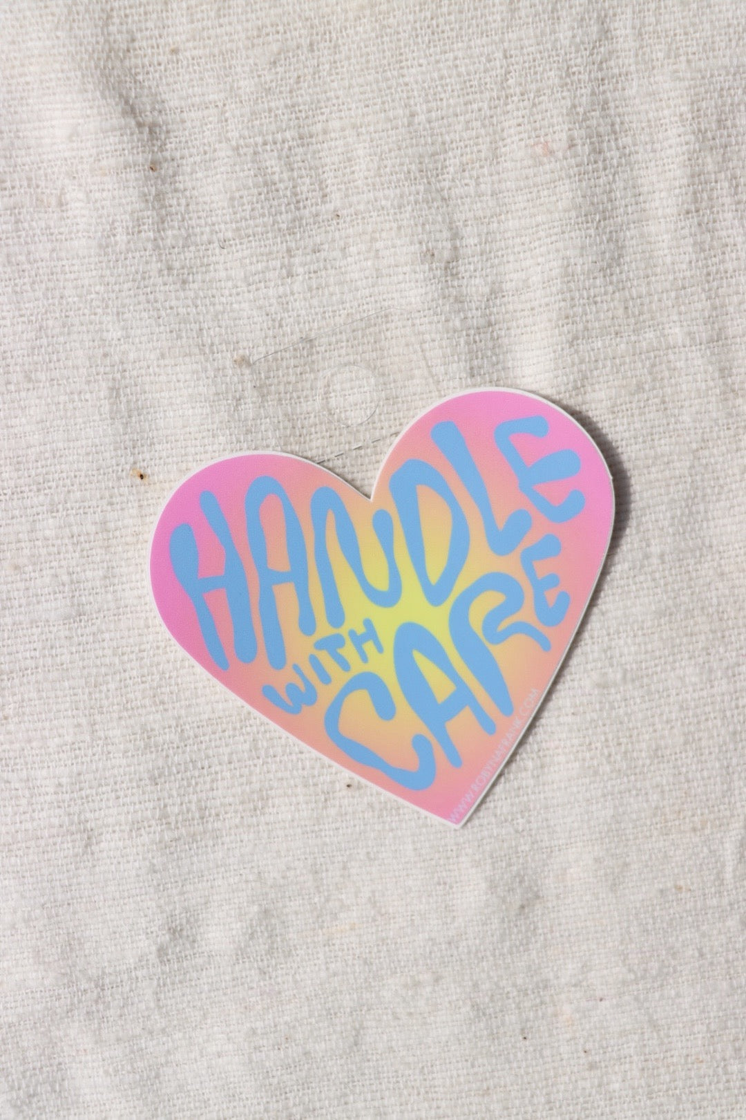Handle With Care Sticker