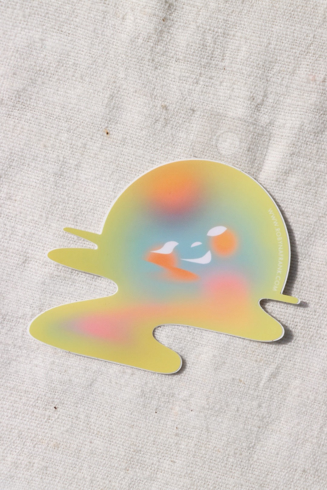 Melty Face Sticker