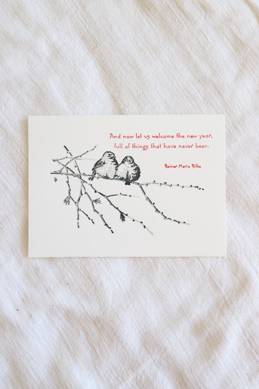 Juncos + Rilke Quote