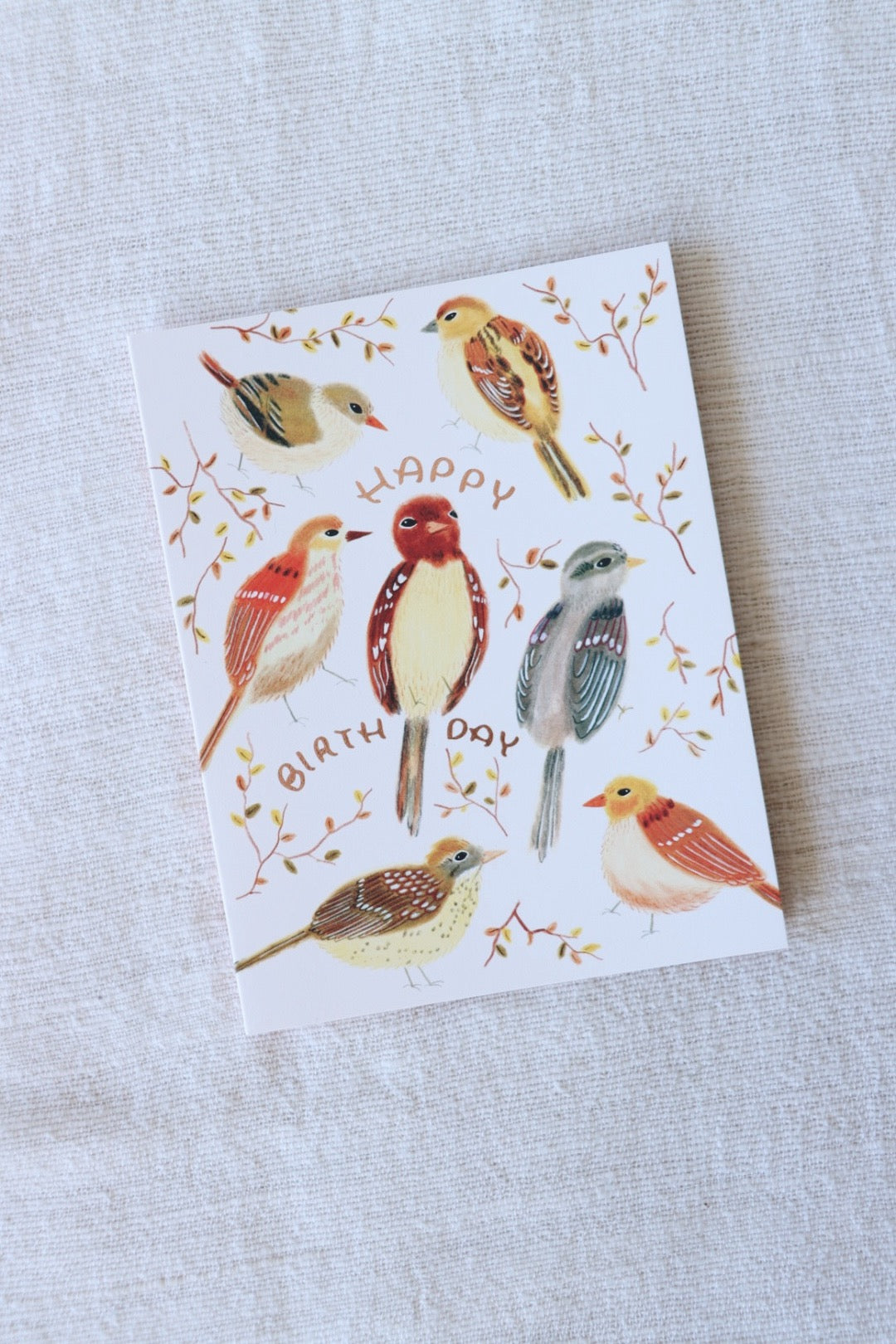 Birds Birthday Card