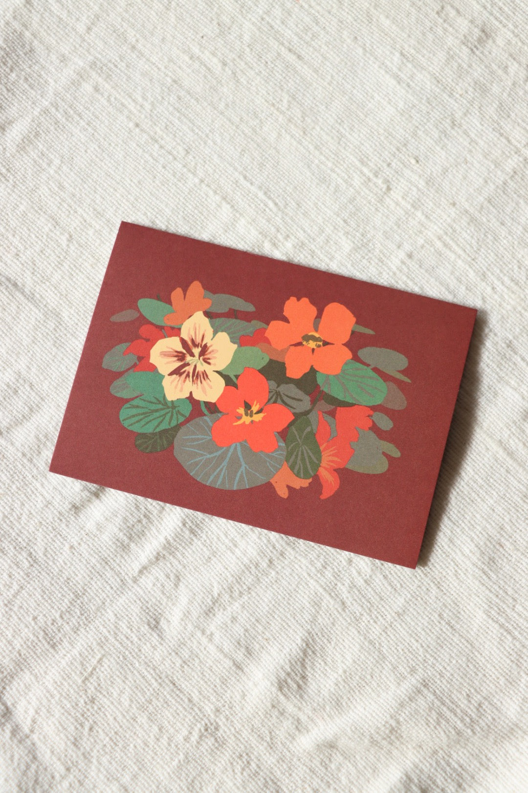 Nasturtiums Note Card