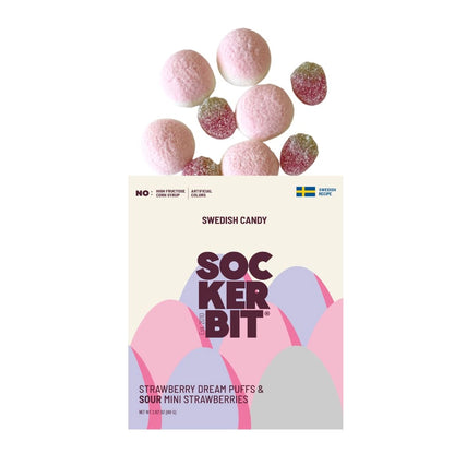 Sweet &amp; Sour Strawberry Field Swedish Candy Mix