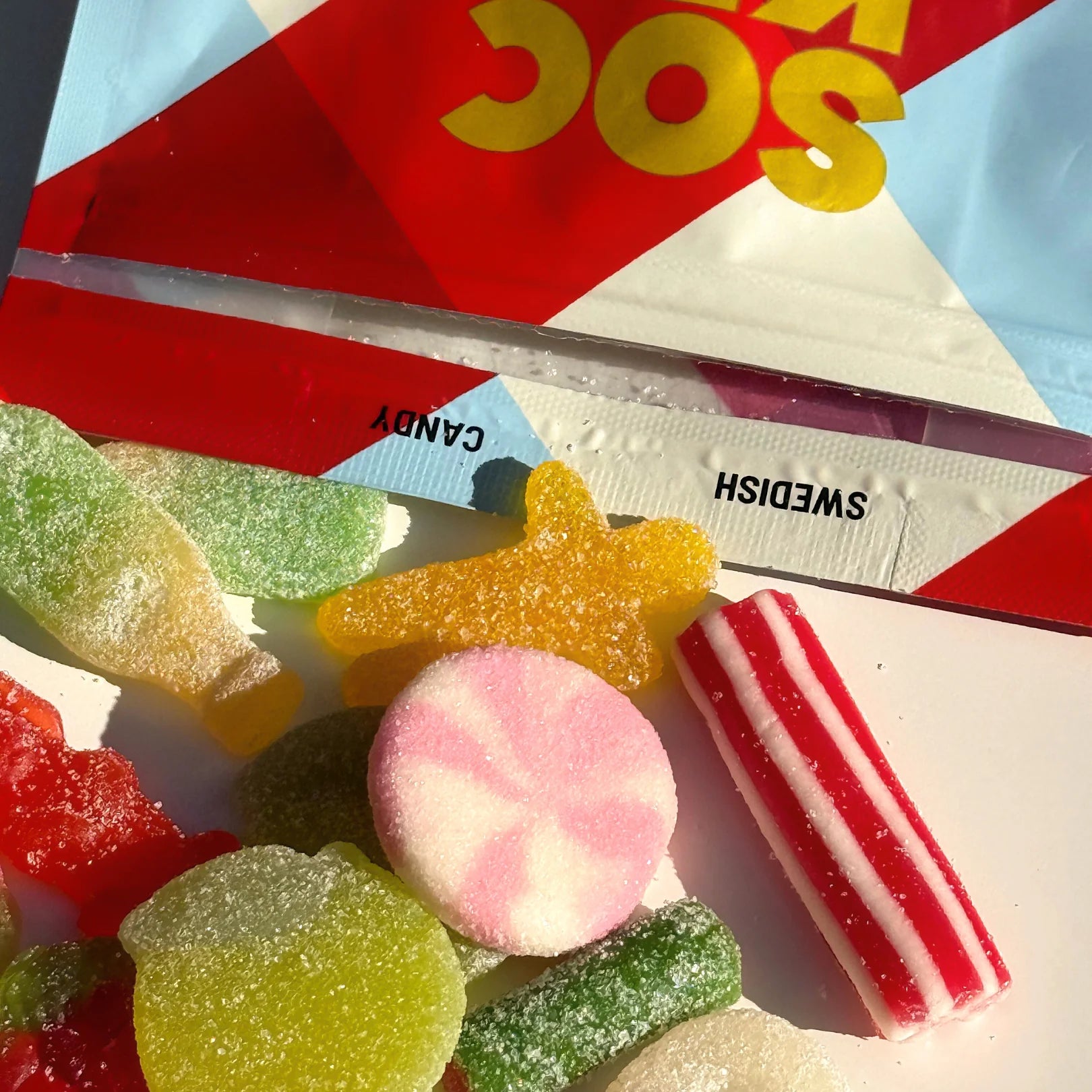 Holiday Sweet &amp; Sour Swedish Candy Mix