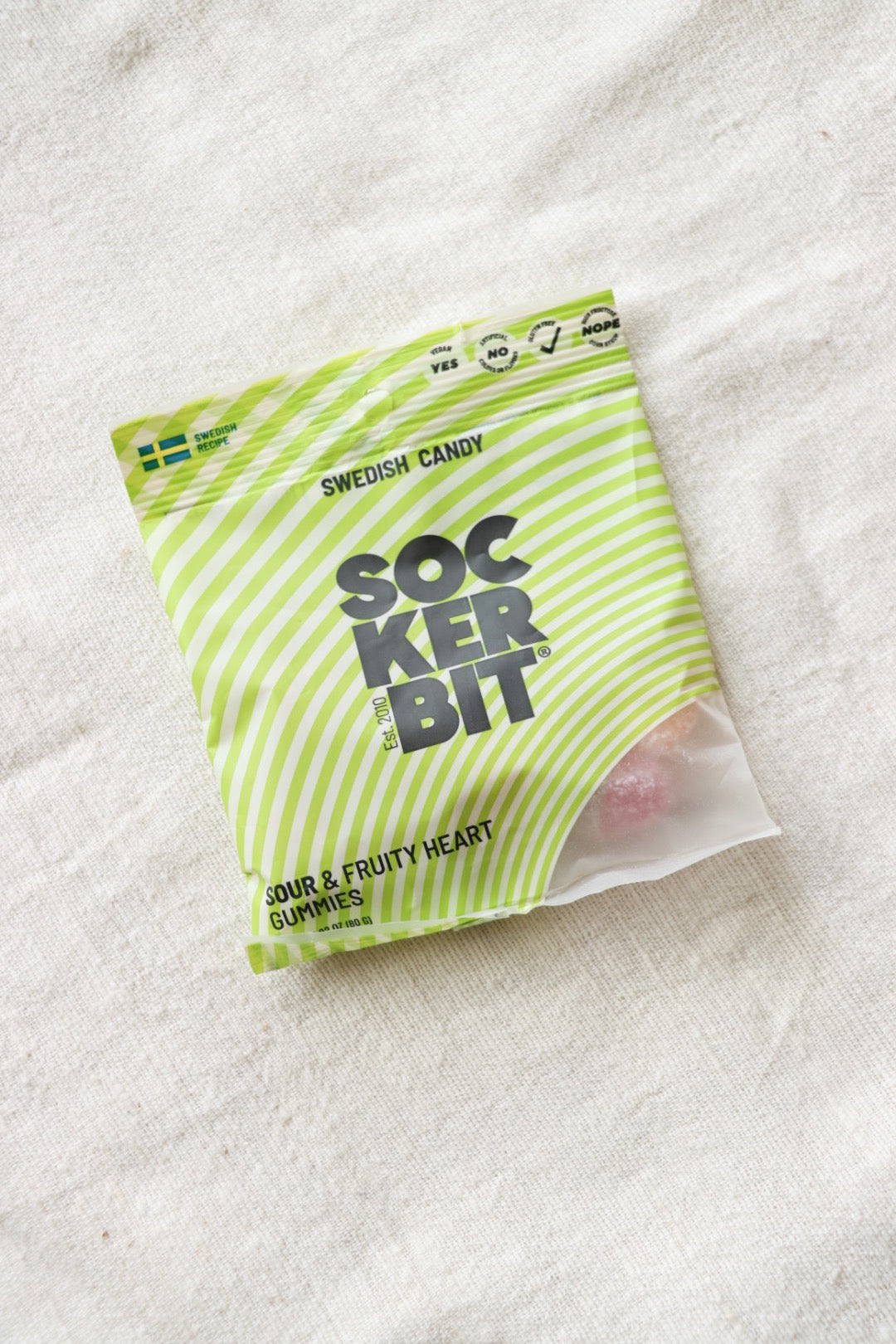 Sour Fruity Heart Gummies