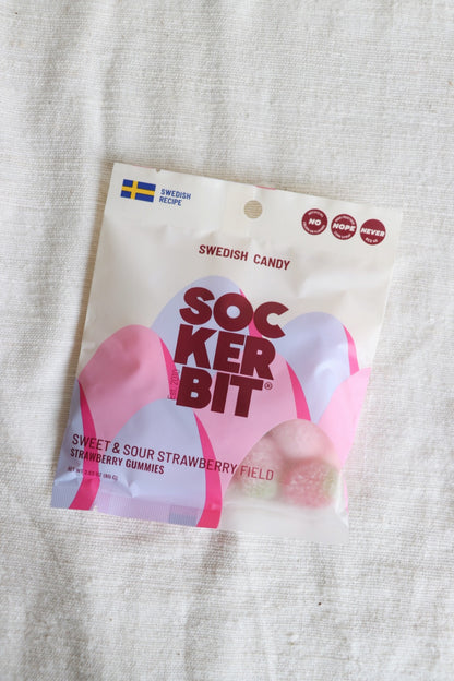 Sweet &amp; Sour Strawberry Field Swedish Candy Mix