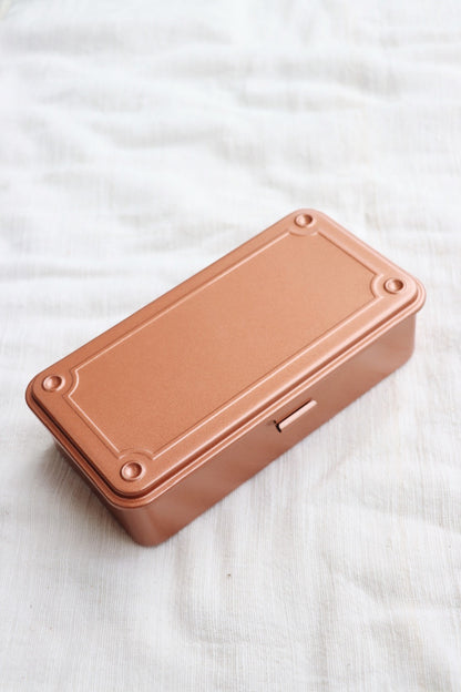 Toyo T-190 Stackable Storage Box, Copper