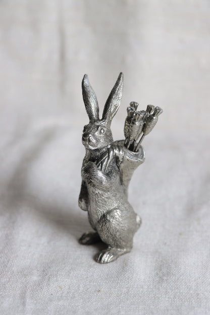 Rabbit with Carrot Picks