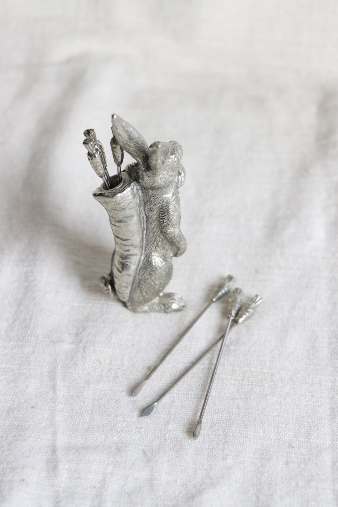 Rabbit with Carrot Picks