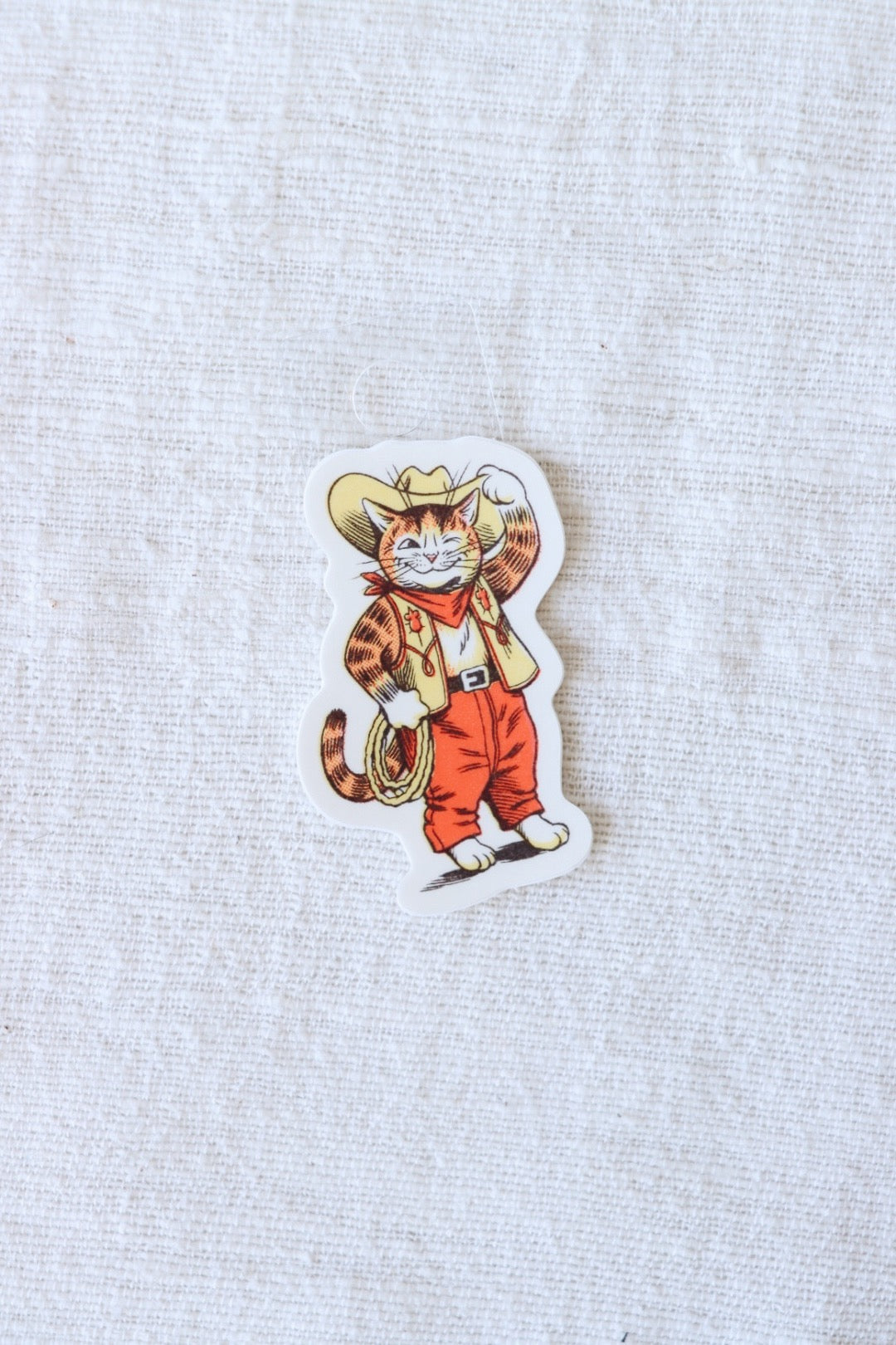 Cowboy Kitty Sticker