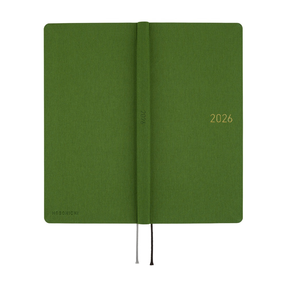 2026 Hobonichi Techo Weeks, Antique Green