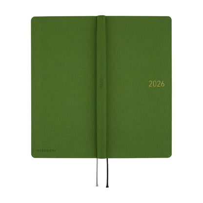 2026 Hobonichi Techo Weeks, Antique Green