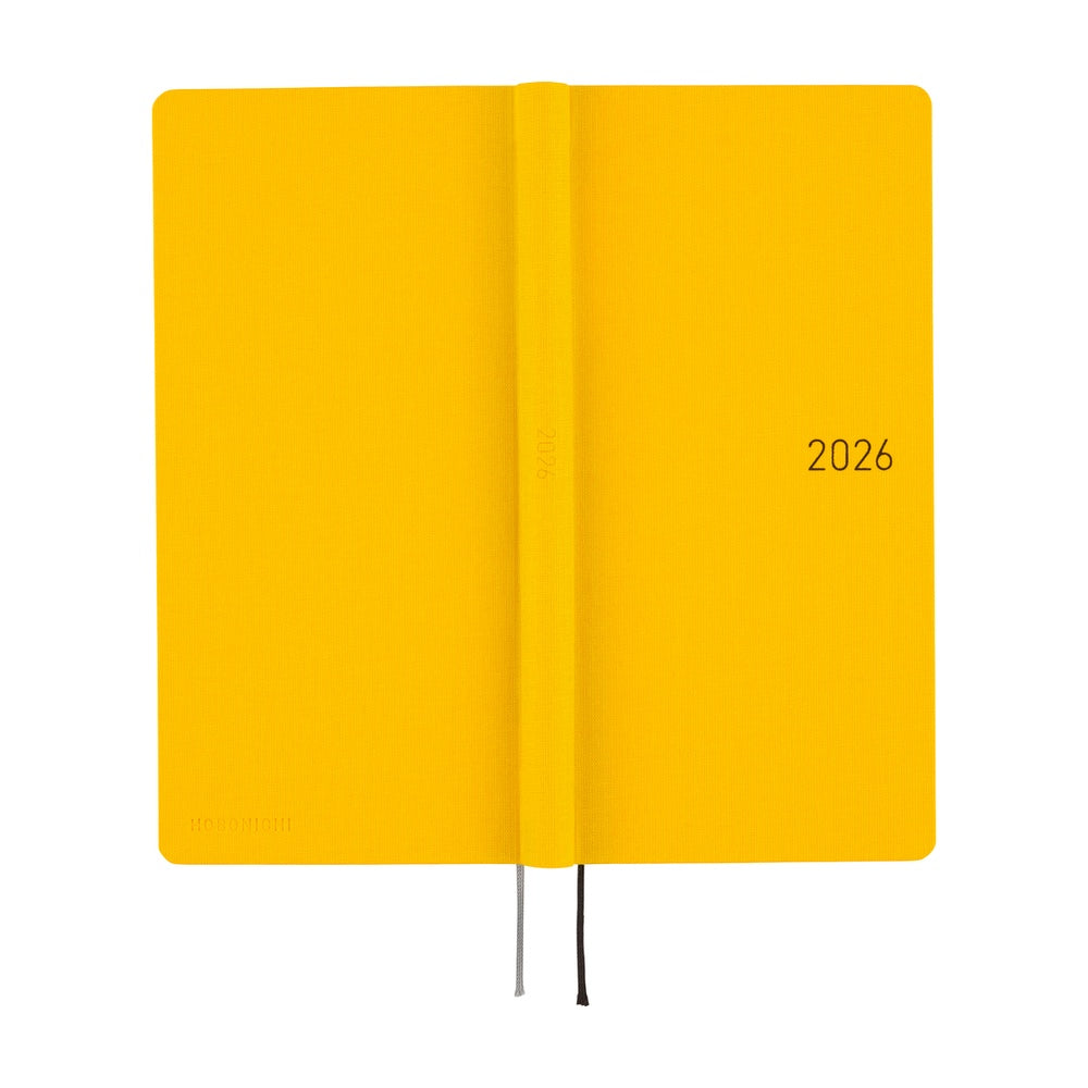 2026 Hobonichi Techo Weeks, Full Moon Yellow