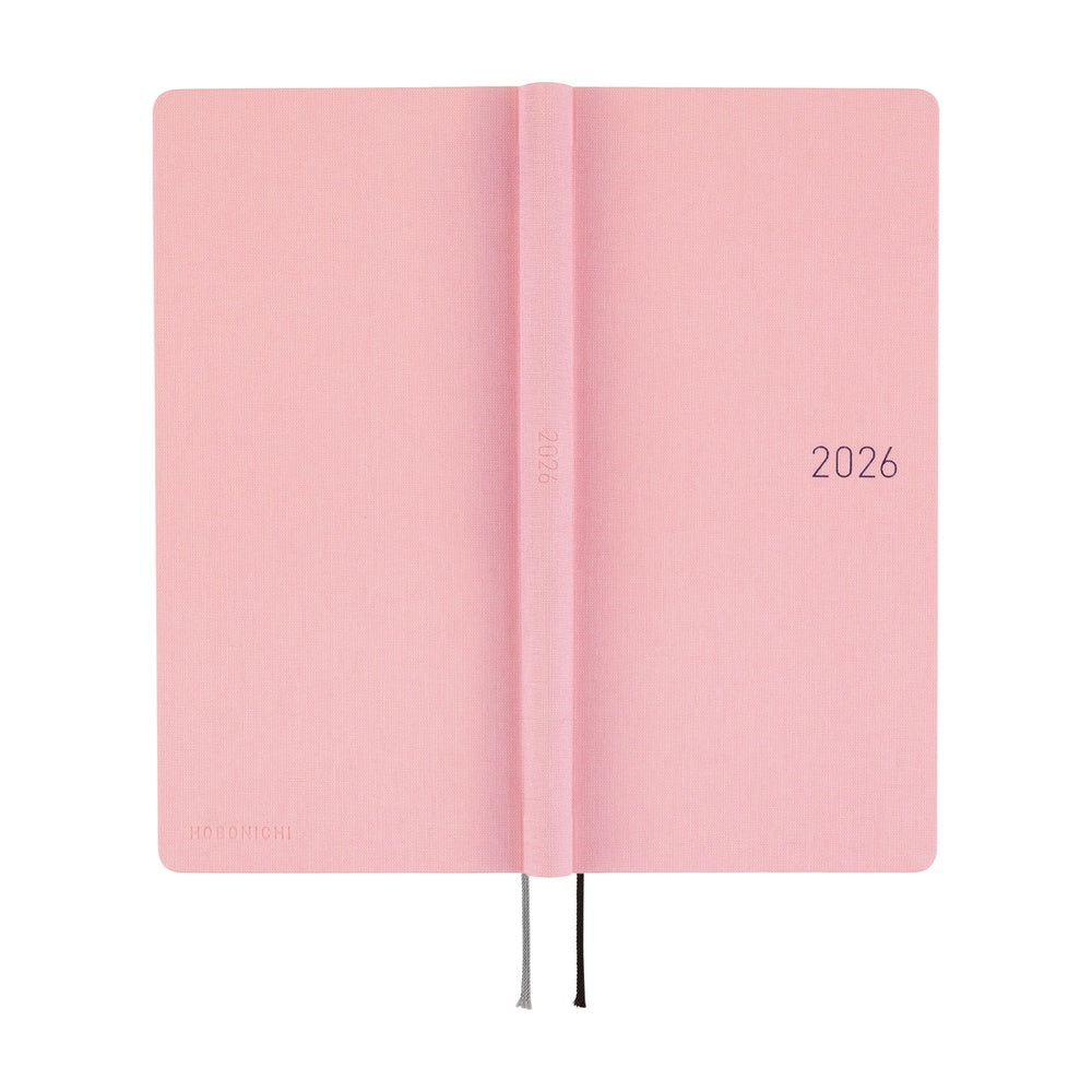 2026 Hobonichi Techo Weeks MEGA, Strawberry Milk