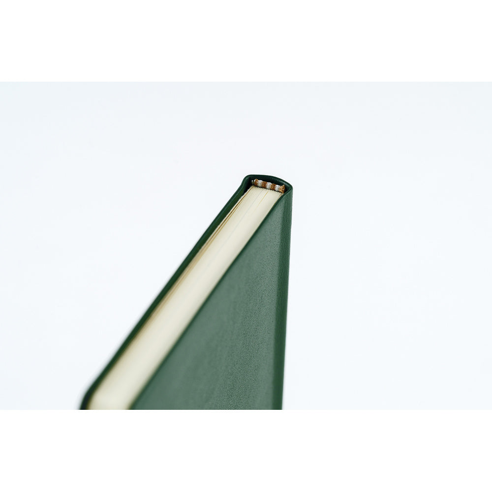 Hobonichi Techo 2027 Weeks Leather: Forest Green