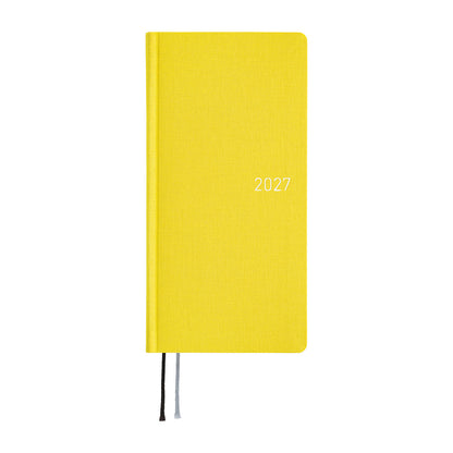 Hobonichi Techo 2027 Weeks Colors: Canaria Yellow