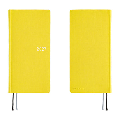 Hobonichi Techo 2027 Weeks Colors: Canaria Yellow