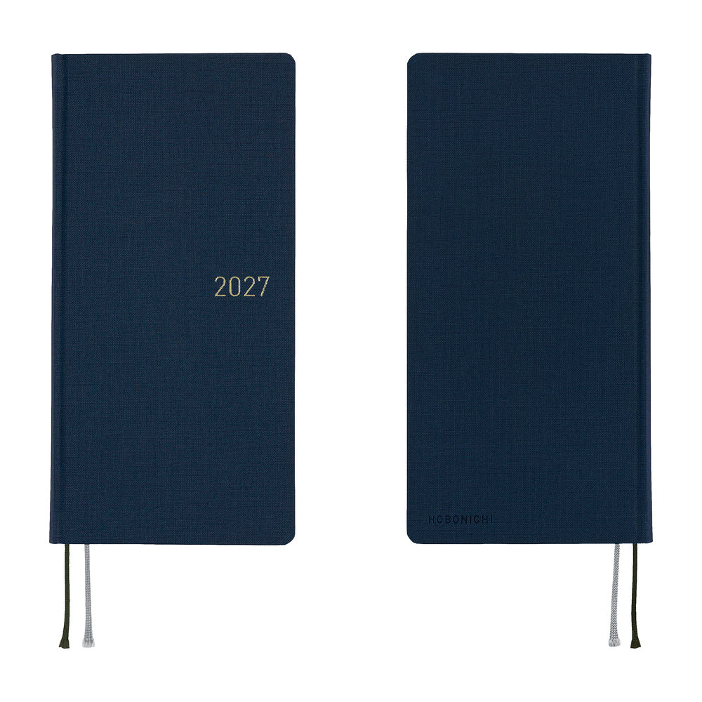 Hobonichi Techo 2027 Weeks Colors: Midnight Blue