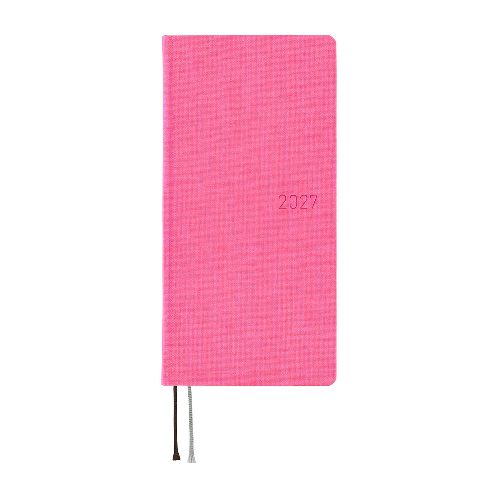 Hobonichi Techo 2027 Weeks Colors: Pink Sapphire