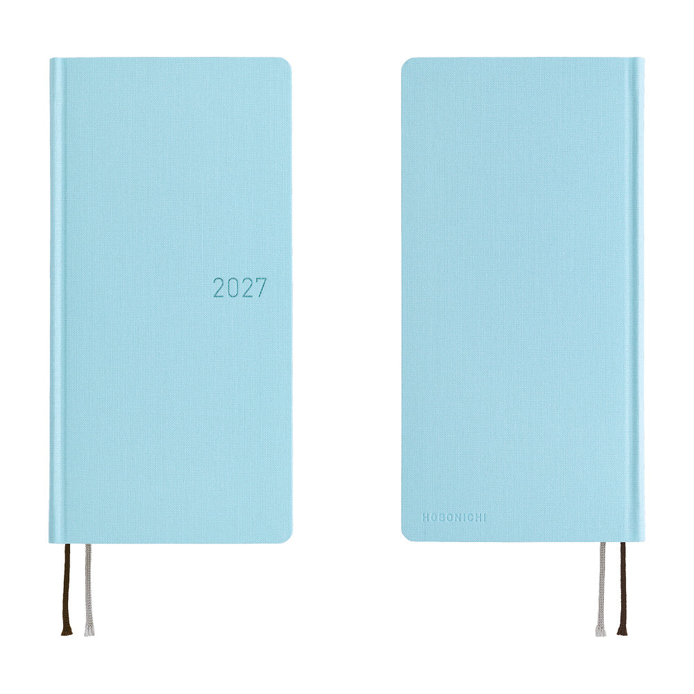 Hobonichi Techo 2027 Weeks Colors: Sea Glass
