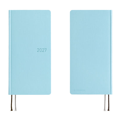 Hobonichi Techo 2027 Weeks Colors: Sea Glass