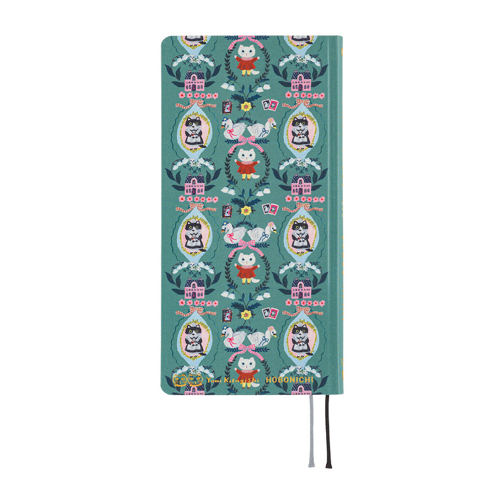 Hobonichi Techo 2027 Weeks Yumi Kitagishi: White Cat Wallpaper