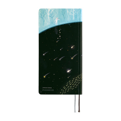 Hobonichi Techo 2027 Weeks Hiroko Kubota: Meteor Shower in the Light Blue Forest