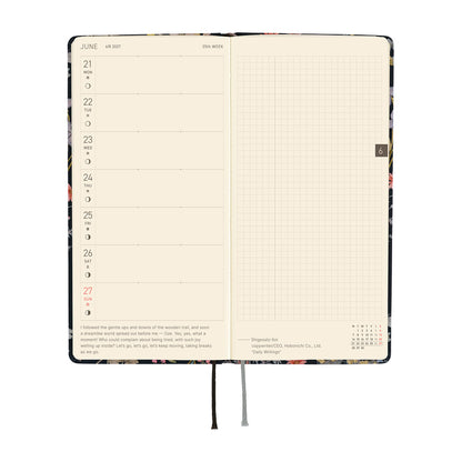 Hobonichi Techo 2027 Weeks Liberty Fabrics: Floral Remedy