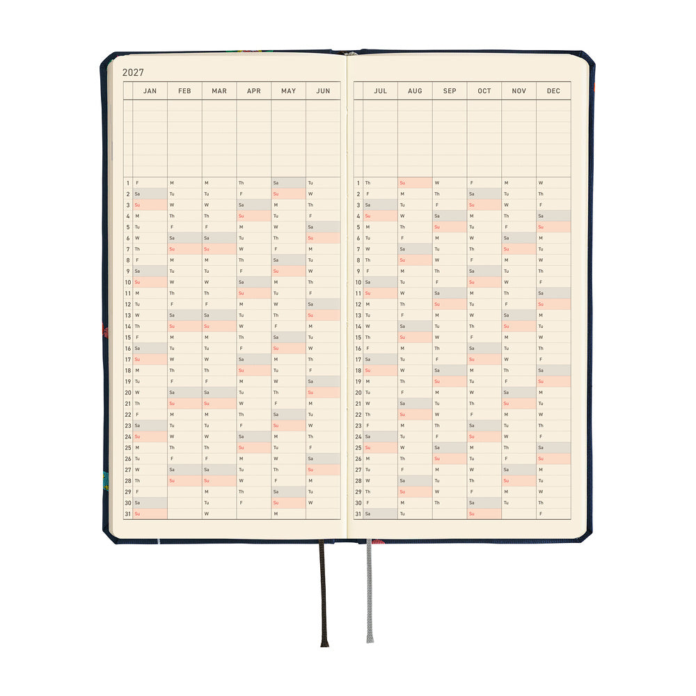 Hobonichi Techo 2027 Weeks Bow &amp; Tie: Candy Dream