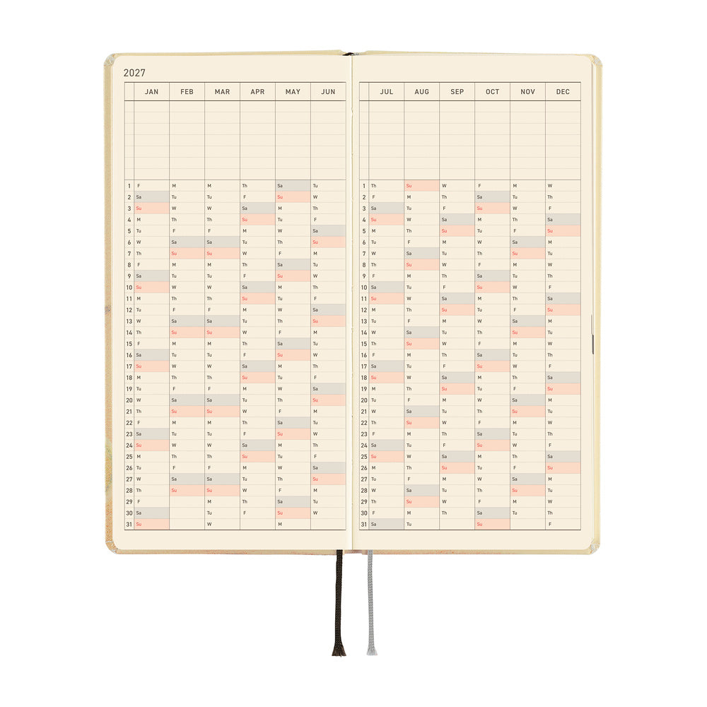 Hobonichi Techo 2027 Weeks Akiko Miyakoshi: Once, in Spring