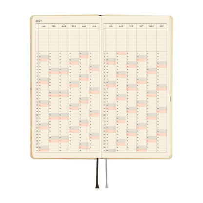 Hobonichi Techo 2027 Weeks Akiko Miyakoshi: Once, in Spring