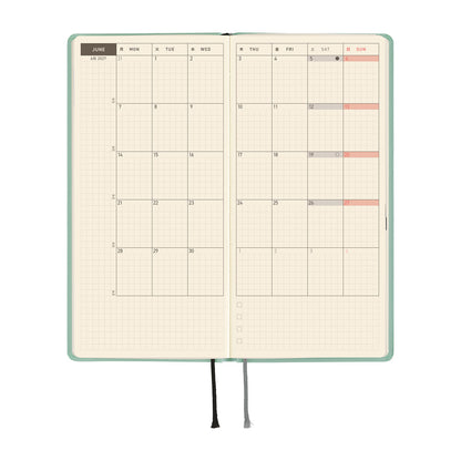 Hobonichi Techo 2027 Weeks Paper Series: Jade