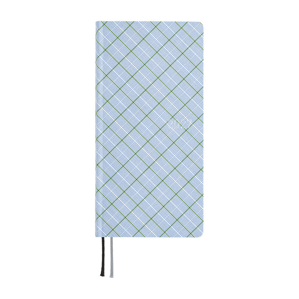 Hobonichi Techo 2027 Weeks Shirt Fabric: Graph Plaid