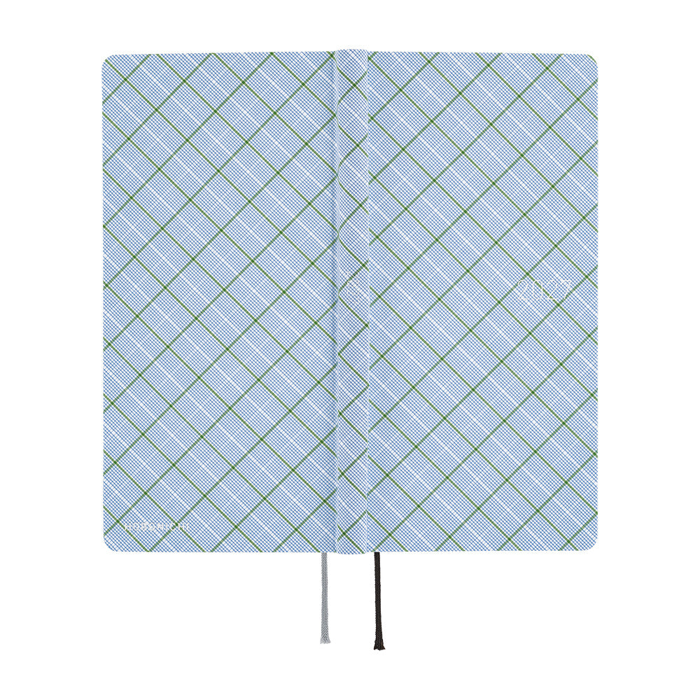 Hobonichi Techo 2027 Weeks Shirt Fabric: Graph Plaid