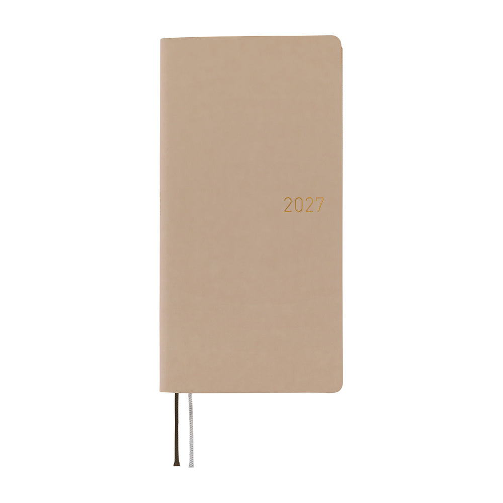 Hobonichi Techo 2027 Weeks Smooth: Café au Lait