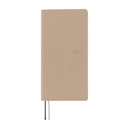 Hobonichi Techo 2027 Weeks Smooth: Café au Lait