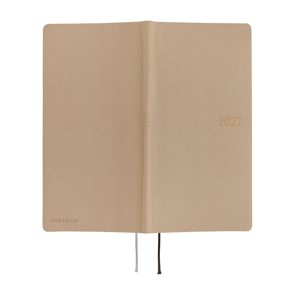 Hobonichi Techo 2027 Weeks Smooth: Café au Lait