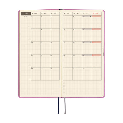 Hobonichi Techo 2027 Weeks Smooth: Lavender Milk