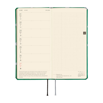 Hobonichi Techo 2027 Weeks Bow &amp; Tie: Sheep Sheep Sheep